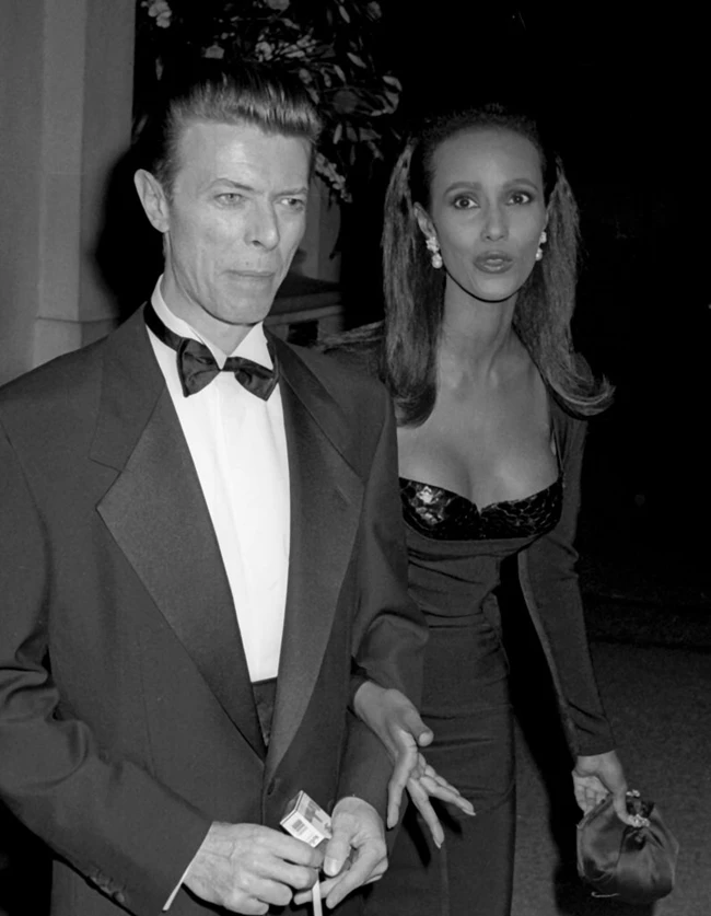David Bowie and Iman
