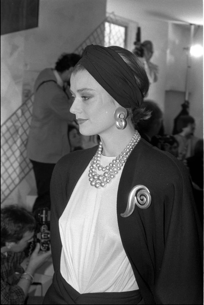 Η RTW συλλογή της Donna Karan για την άνοιξη του 1986.