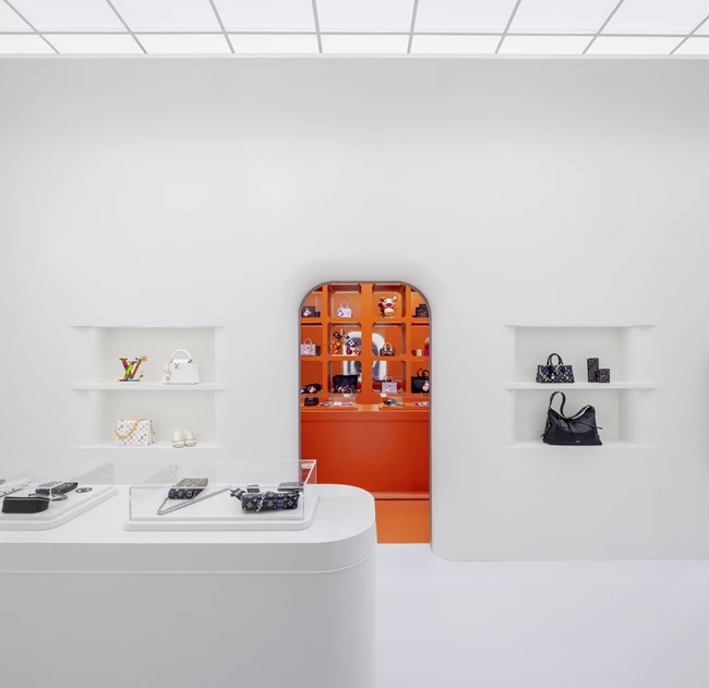 Στιγμιότυπο από το pop up store της Louis Vuitton στις Η.Π.Α.
