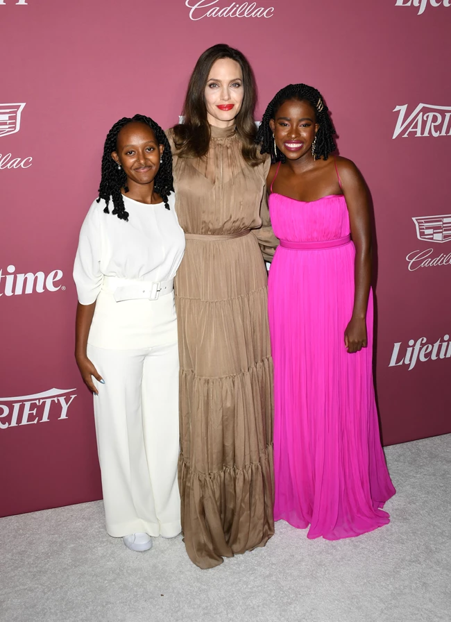 Angelina Jolie Zahara Amanda Gorman