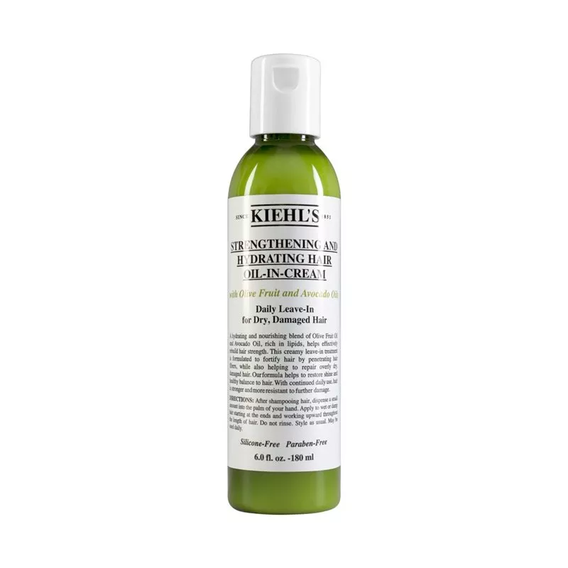 Ενυδατικό και θρεπτικό έλαιο μαλλιών, Strengthening and Hydrating Hair Oil-in-Cream, Kiehl's