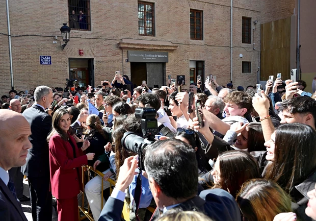 Bασίλισσα Letizia και βασιλιάς Felipe
