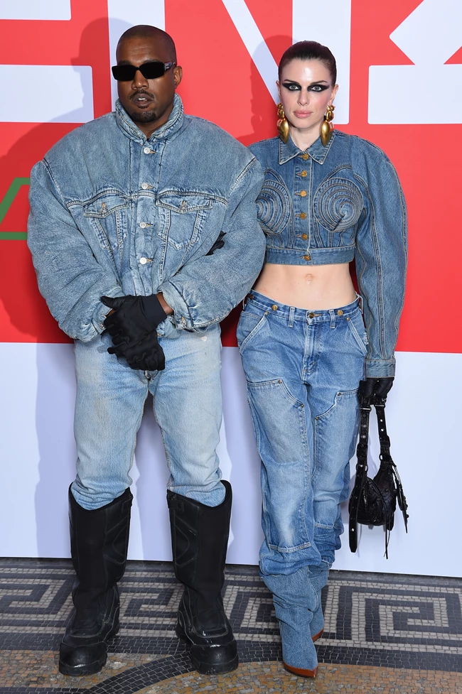 Julia Fox and Ye