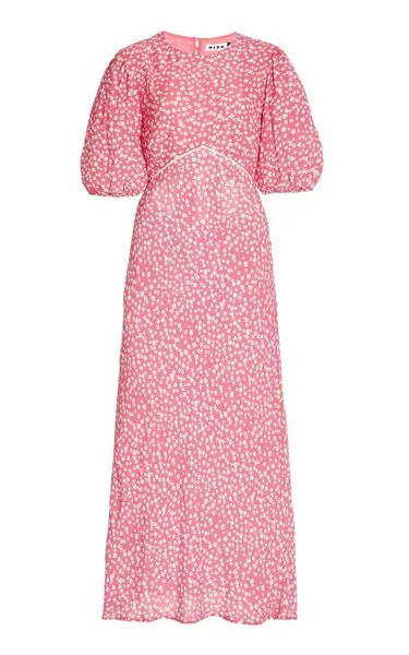 Puff sleeve φόρεμα