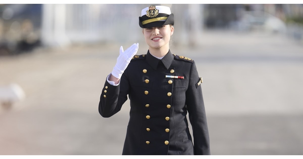 Η ιδιωτική καμπίνα της Leonor στο πλοίο του πολεμικού ναυτικού