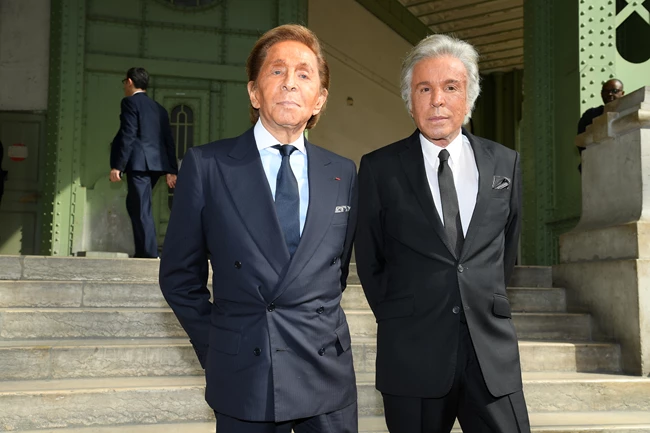 Valentino Garavani Giancarlo Giammetti
