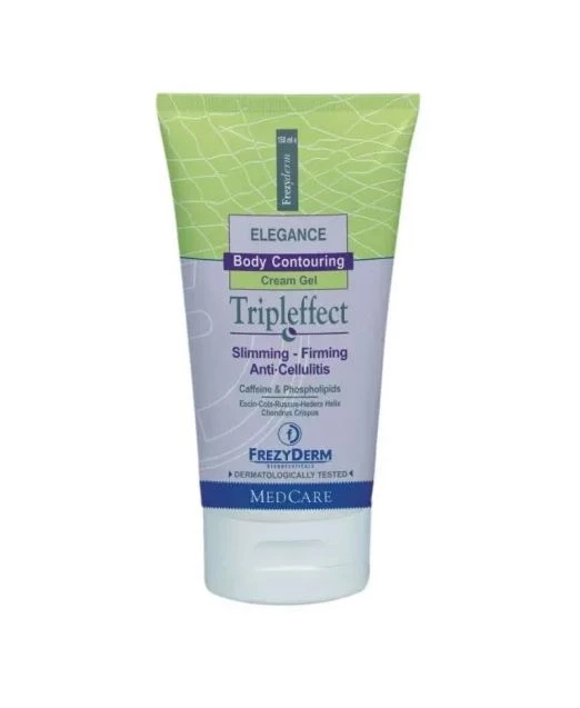 Συσφιγκτική κρέμα με καφεΐνη και φωσφολιπίδια, Tripleffect Cream-Gel, Frezyderm (στα φαρμακεία)