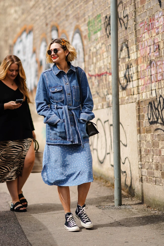 denim skirt