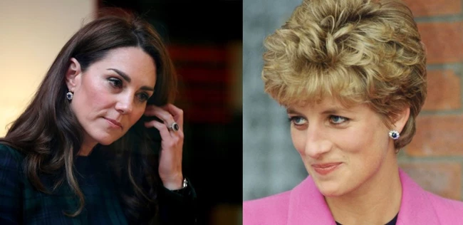 Kate Middleton and Diana