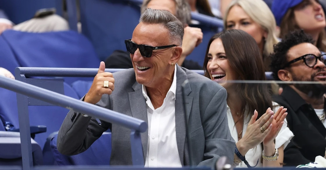 Bruce Springsteen | Σπάνια εμφάνιση με την εντυπωσιακή κόρη του Jessica στο US Open