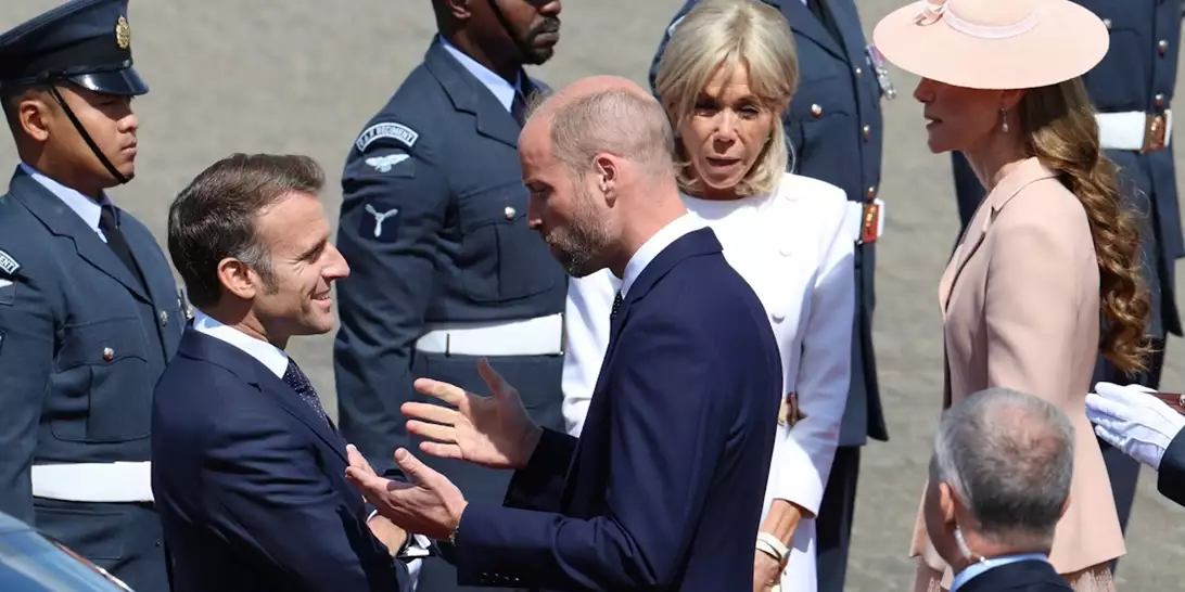 Tο τολμηρό σχόλιο του Emmanuel Macron σχετικά με την εμφάνιση του πρίγκιπα William