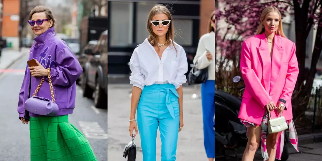 5 αλάνθαστοι τρόποι για να φορέσετε τα έντονα χρώματα σε κάθε ηλικία