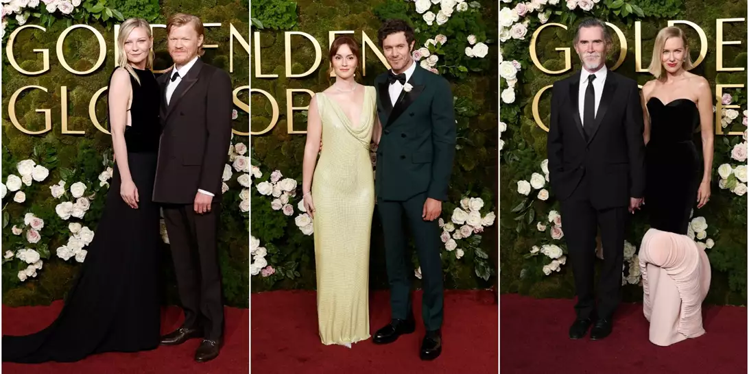 Χρυσές Σφαίρες 2025 | Τα πιο στιλάτα ζευγάρια στο κόκκινο χαλί