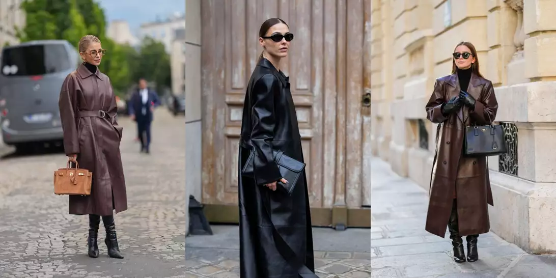 Πώς θα είστε chic με μία δερμάτινη καμπαρντίνα