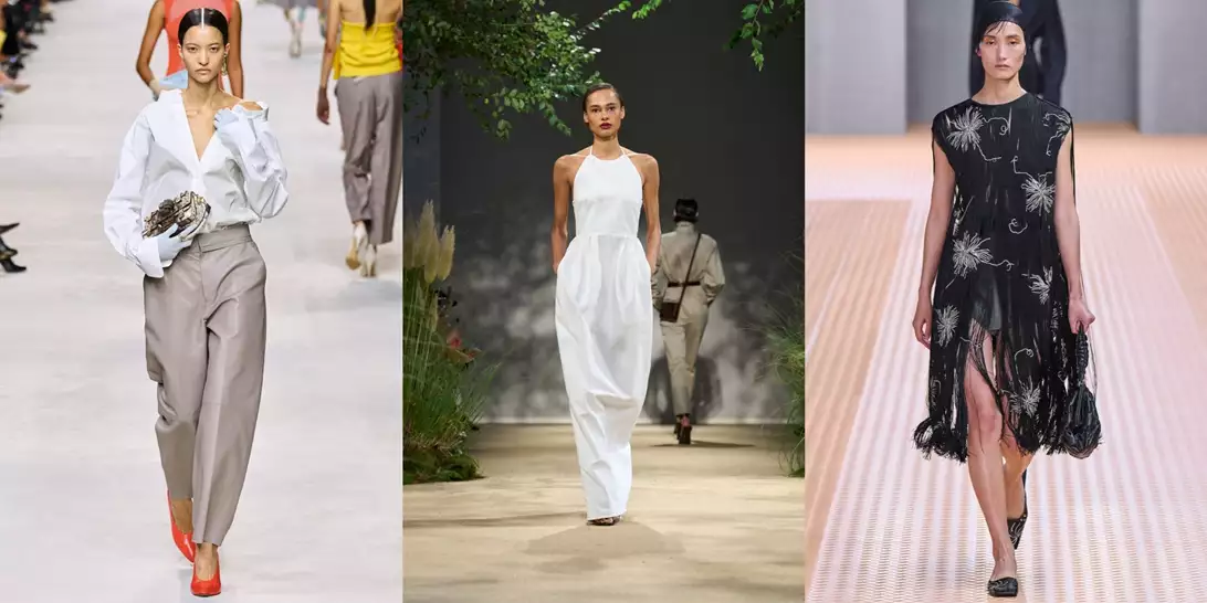 H pared - back κομψότητα στη μόδα της σεζόν Άνοιξη - Καλοκαίρι 2024