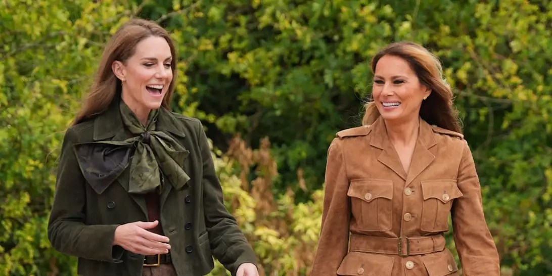 Η Kate Middleton και η Melania Trump στην πρώτη τους κοινή έξοδο