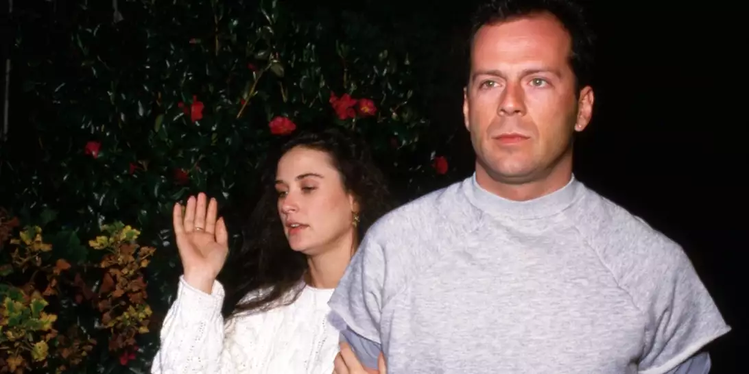 Η Demi Moore με τον Bruce Willis σε Oscar party του 1989 όταν η υποψηφιότητα για το βραβείο Α γυναικείου ρόλου ήταν ένα όνειρο