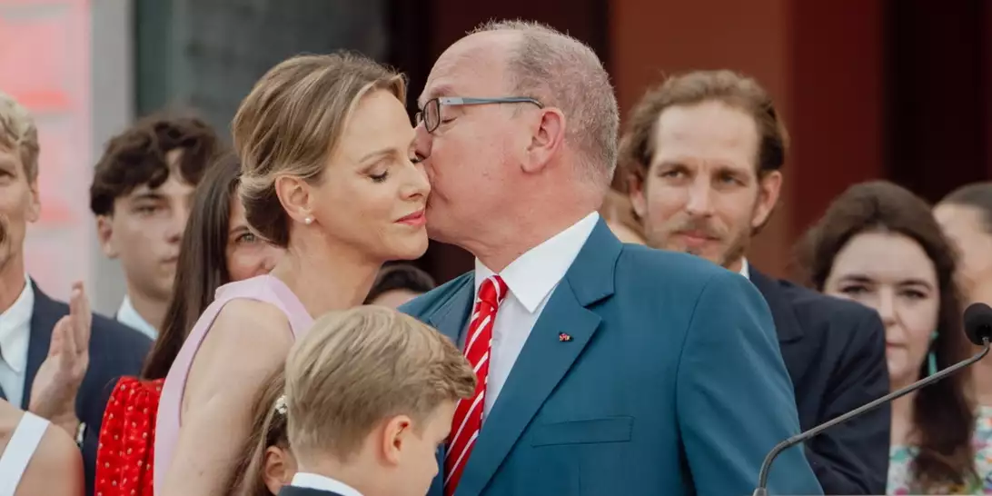 H συγκίνηση της πριγκίπισσας Charlene στη δεξίωση για την 20ή επέτειο του Αλβέρτου στον θρόνο