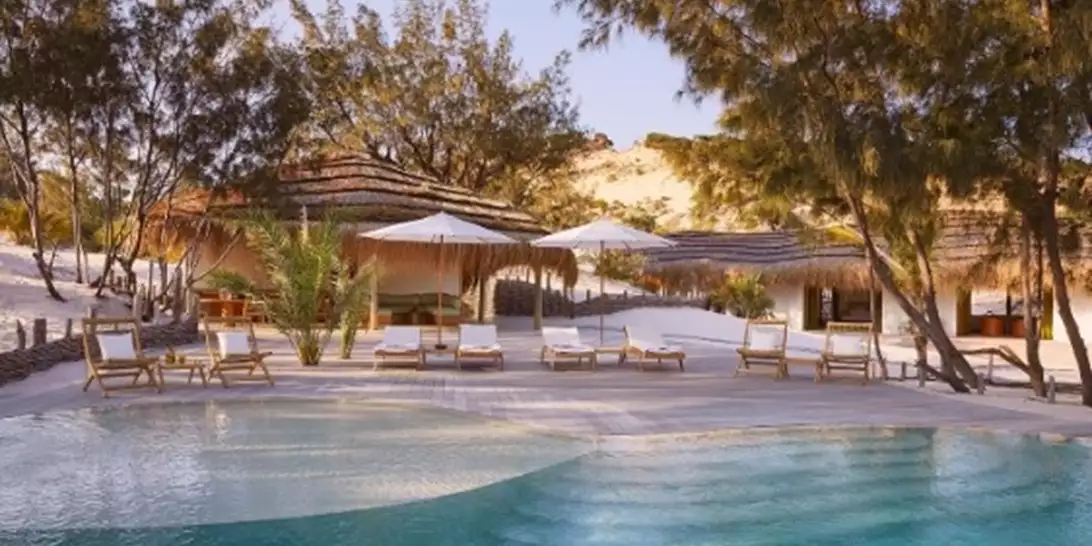 To πολυτελές resort της Nina Flohr στη Μοζαμβίκη