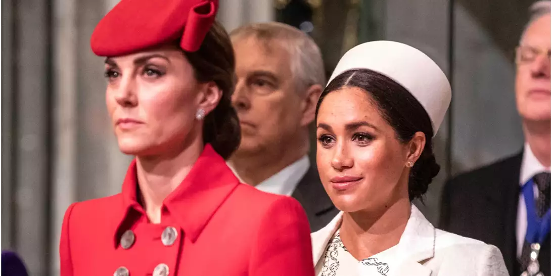 H Meghan Markle φόρεσε σχεδόν ίδιο κοστούμι με την Kate Middleton - με λίγες μέρες διαφορά