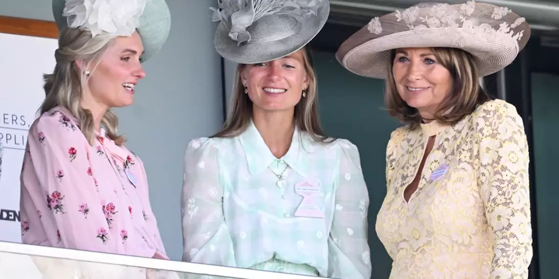 Carole Middleton | Η σπάνια εμφάνιση με τη σύζυγο του James Middleton, Alizée στο Royal Ascot