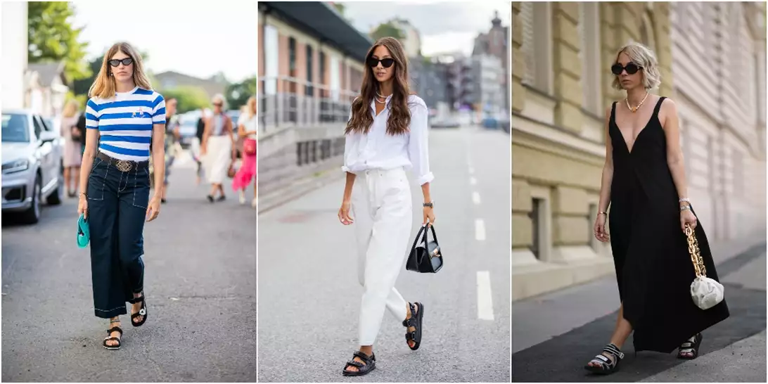 Πώς θα φορέσετε κομψά τα dad sandals