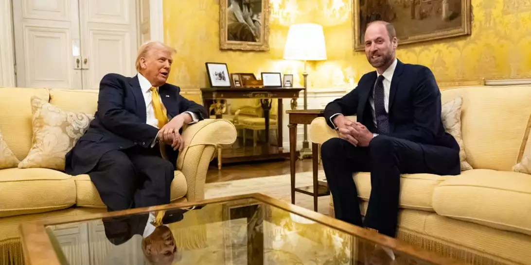 Ο Donald Trump αποκαλύπτει τι συζήτησε με τον πρίγκιπα William στο Παρίσι