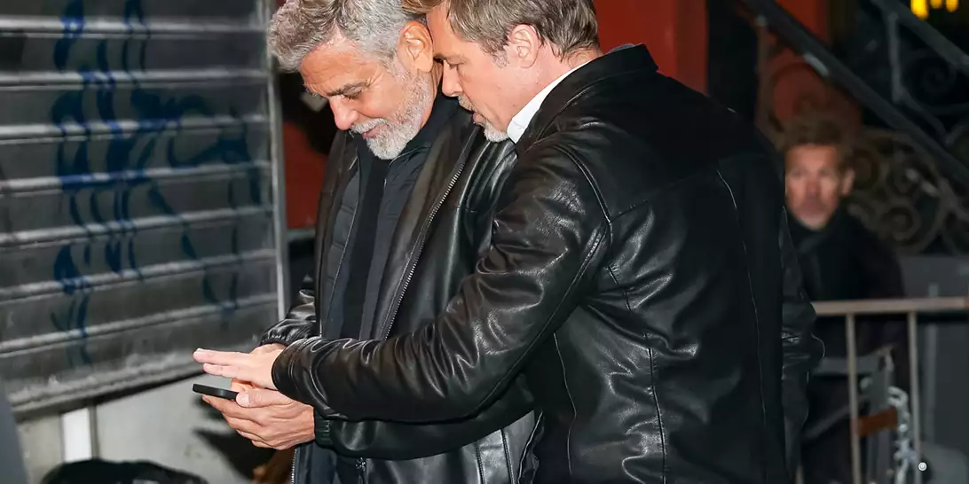 Brad Pitt - George Clooney | Δύο πολύ καλοί φίλοι