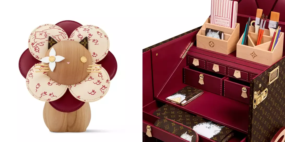 H Louis Vuitton ταξιδεύει με την Grace Coddington και τις γάτες της