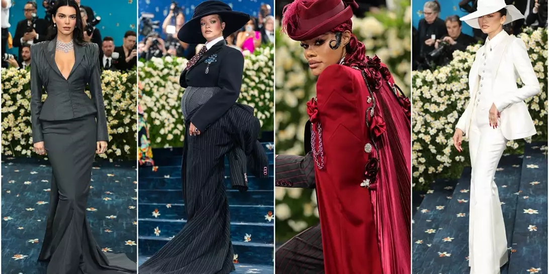 Ωδή στο pinstripe suit | Οι καλύτερες εμφανίσεις στο κόκκινο χαλί του Met Gala 2025