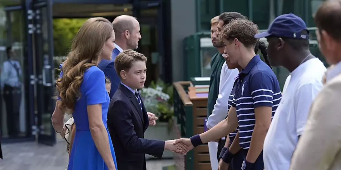 Πρίγκιπας George | H γεμάτη αυτοπεποίθηση απάντηση 2 λέξεων στους θρύλους του Wimbledon