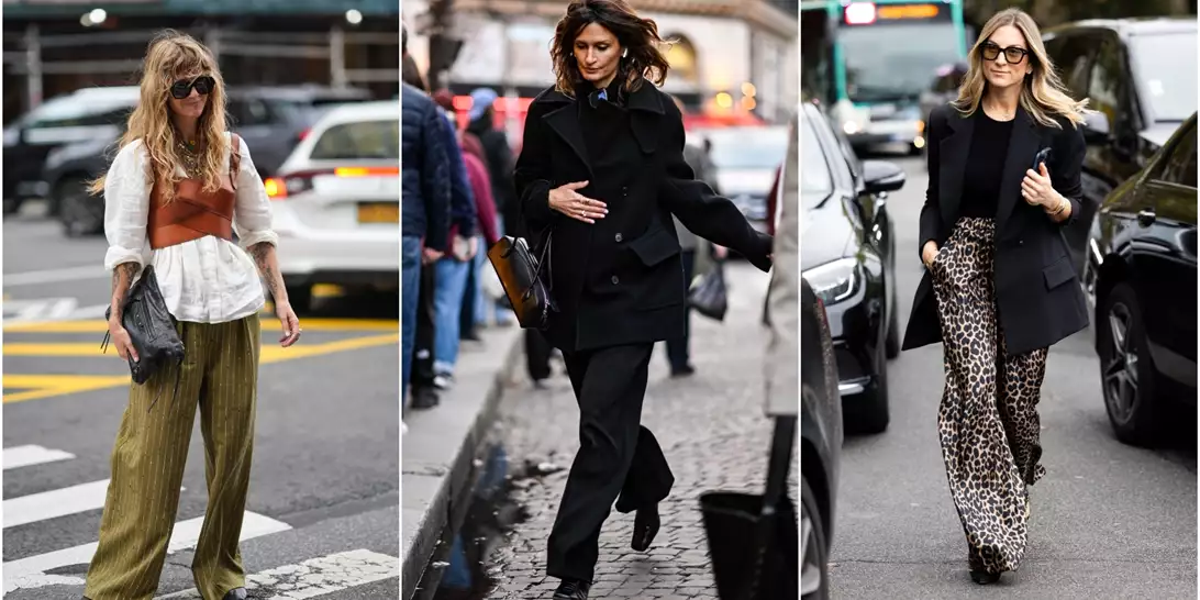 Τα stylish looks που θα κάνετε φέτος μ' ένα φαρδύ παντελόνι