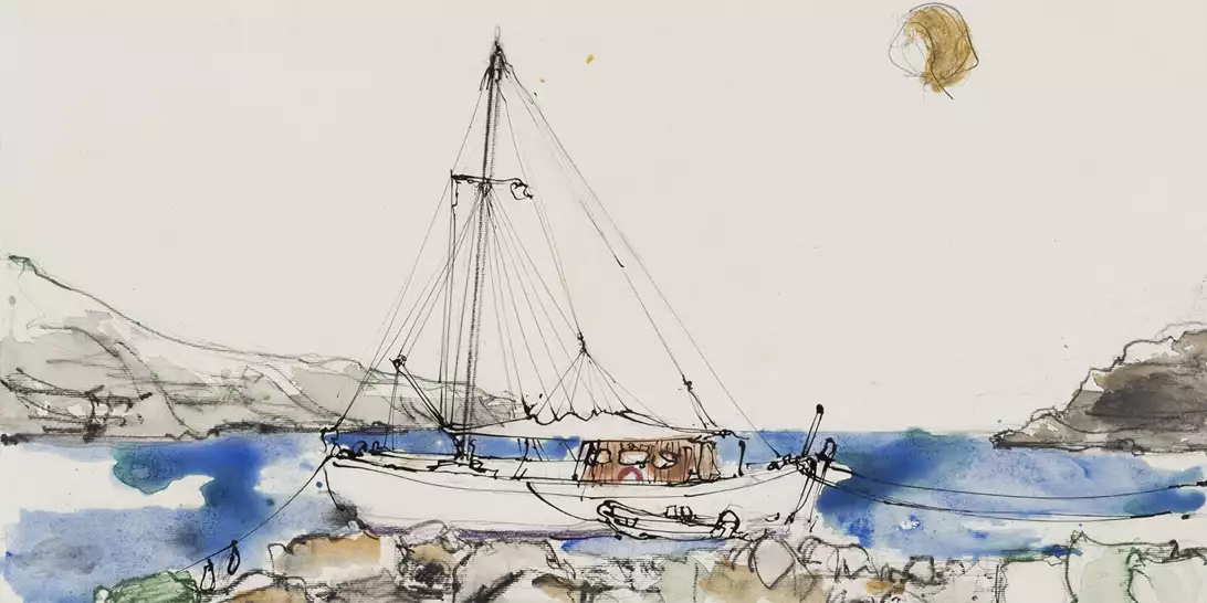 Έκθεση | Η ομορφιά της Κέας μέσα από τη ματιά και τα πινέλα ζωγραφικής του Παύλου Χαμπίδη