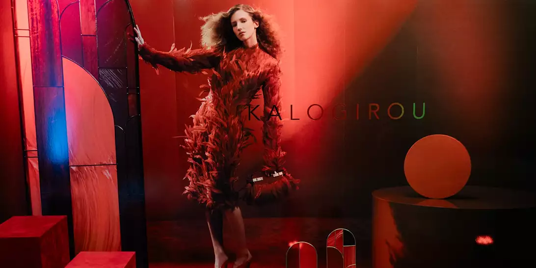 Η Κalogirou στο exclusive party του Harper's Bazaar Greece