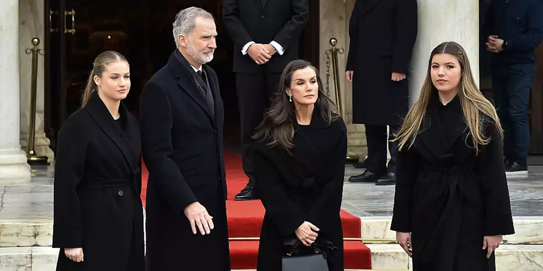 Η υπέρβαση του βασιλιά Felipe και της βασίλισσας Letizia για την κηδεία της Ειρήνης στην Αθήνα