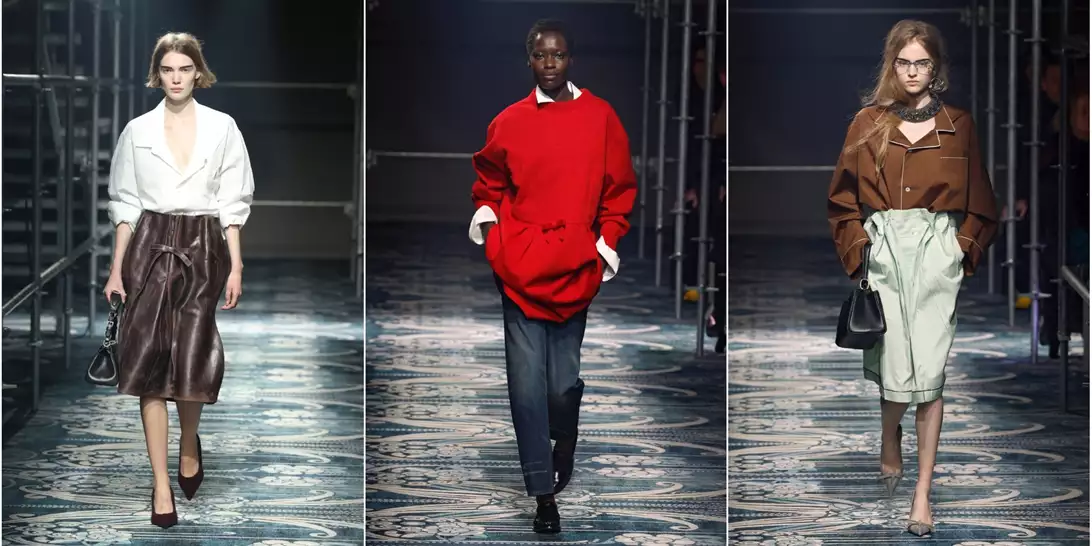 Η Miuccia Prada και ο Raf Simons εξερευνούν την πολυπλοκότητα της θηλυκότητας