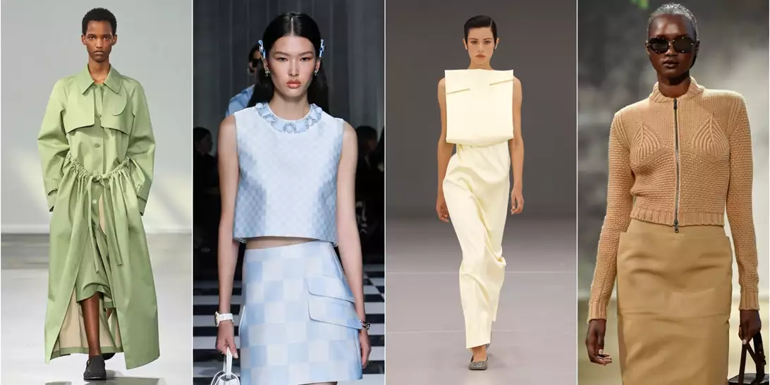 Sky blue, Pistachio, Latte & Butter Yellow | Τα χρώματα που ξεχωρίζουν στις τάσεις Άνοιξη 2024