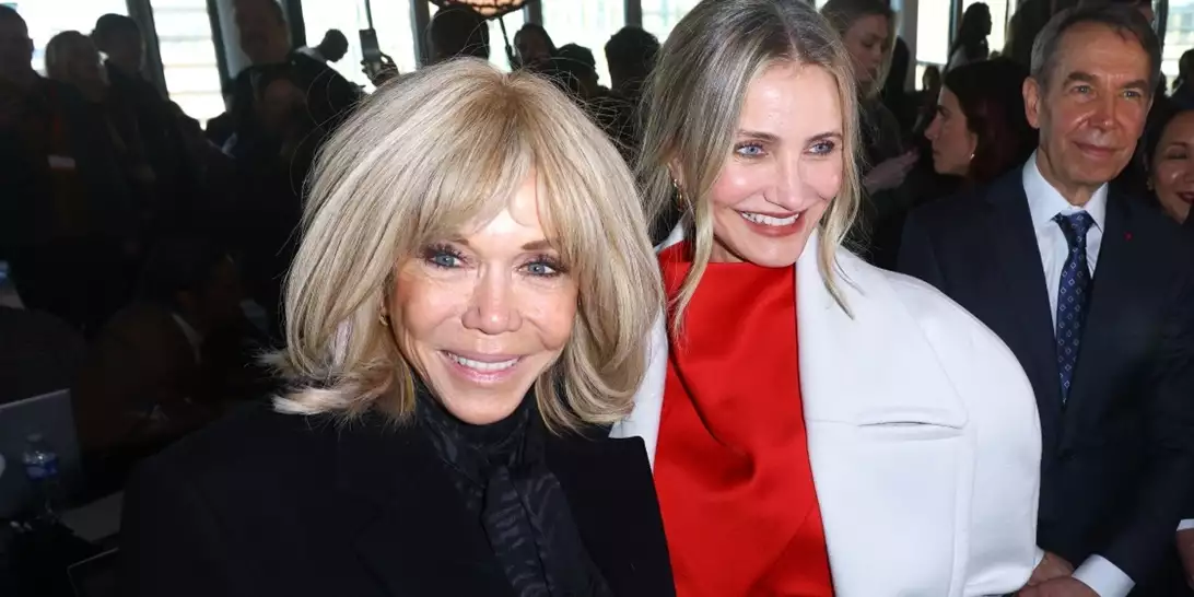 Cameron Diaz | Η συνάντηση με την Brigitte Macron στο Παρίσι