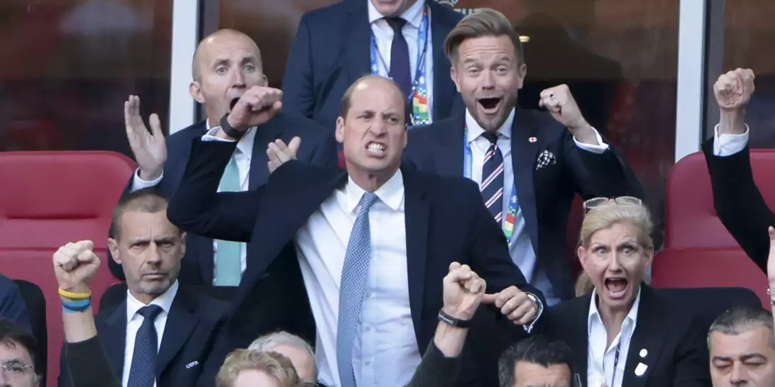 Euro 2024 | Οι πανηγυρισμοί του David Beckham και του πρίγκιπα William για τη νίκη της Αγγλίας