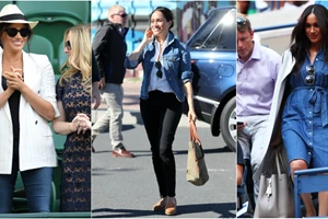 Τα 20 καλύτερα maternity outfits της Meghan Markle