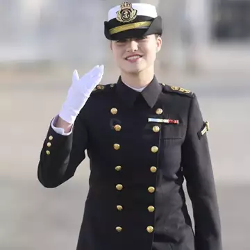 Η ιδιωτική καμπίνα της Leonor στο πλοίο του πολεμικού ναυτικού