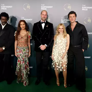 Η ιδιαίτερη στιγμή που ο πρίγκιπας William συνάντησε την Kylie Minogue στο Earthshot Prize 2025