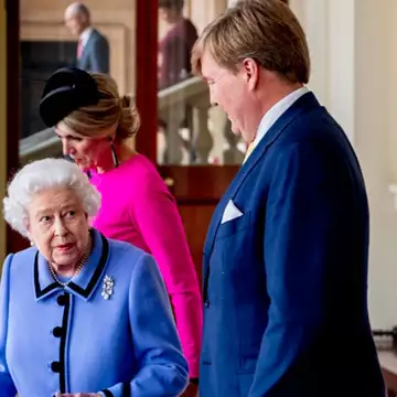 Μαξίμα της Ολλανδίας | Αναβίωσε το πιο κομψό της φόρεμα με headpiece σε σχήμα σπόρου