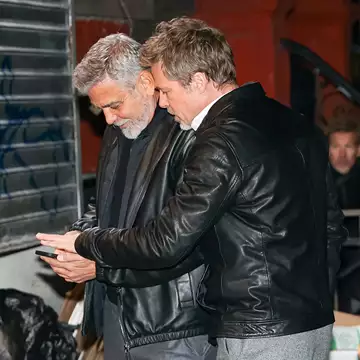 Brad Pitt - George Clooney | Δύο πολύ καλοί φίλοι