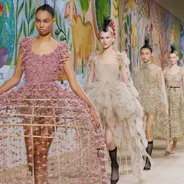 Ένα ταξίδι στην ιστορία της μόδας μέσα από τη haute couture συλλογή του οίκου Dior