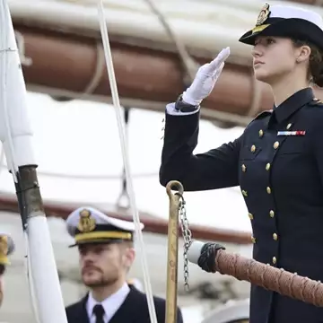 Η ντροπιαστική στιγμή που έζησε η πριγκίπισσα Leonor πάνω στο πλοίο