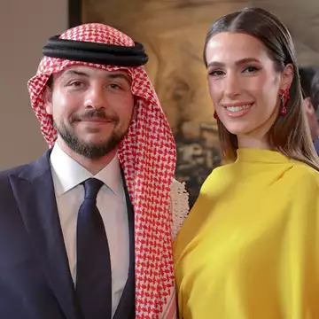 Πρίγκιπας Hussein της Ιορδανίας | Σπάνια δημόσια εμφάνιση με τη σύζυγό του