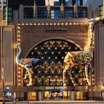 Χριστούγεννα στη Νέα Υόρκη και το νέο Art Deco store του οίκου Louis Vuitton