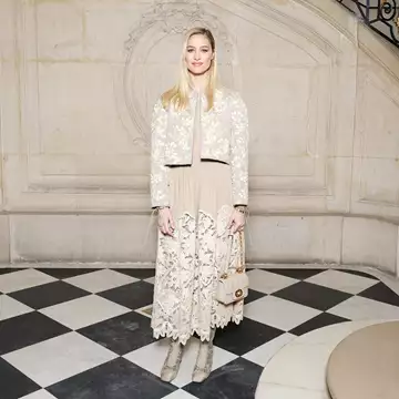 Beatrice Borromeo | Στο front row του σόου του Dior