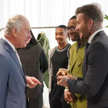 David Beckham | Ο ρόλος που αναλαμβάνει στο πλευρό του βασιλιά Καρόλου